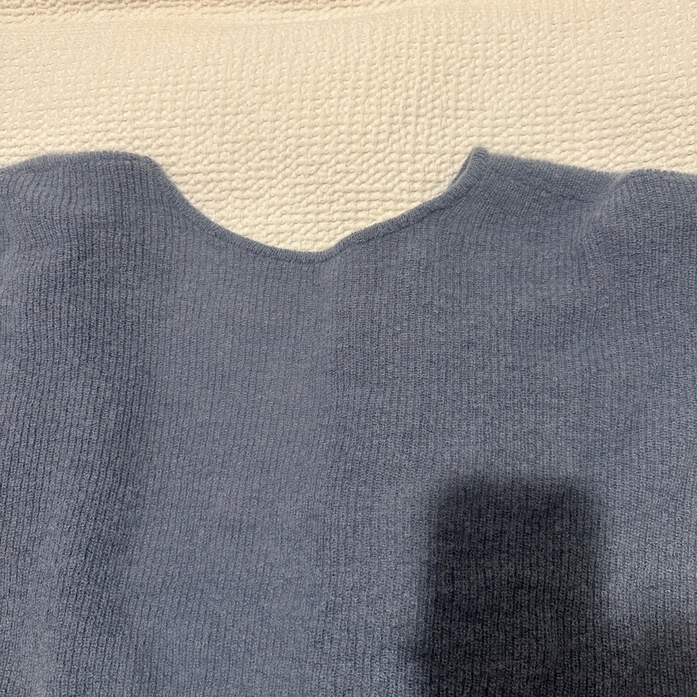 Sezane Gaspard Cardigan in Vintage Blue Size M - Picture 8 of 11